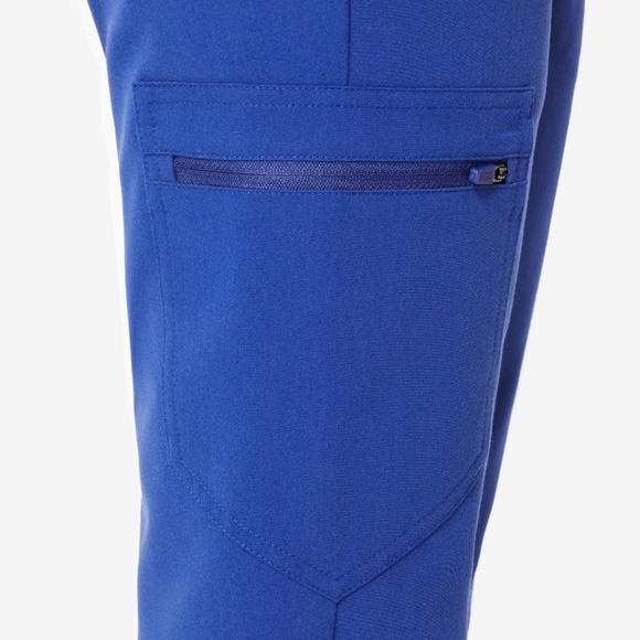 Figs Pants & Jumpsuits Figs Winning Blue Zamora Jogger Style Pants